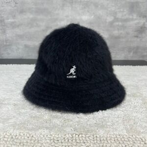 Kangol Furgora Bucket Hat Medium NWT Jamiroquai Retro Hip Hop Rap Black